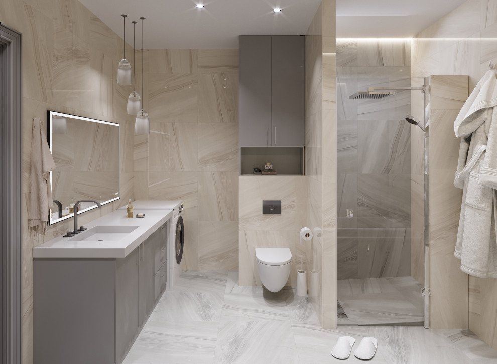 Трехкомнатная квартира в ЖК "Серебряный бор"