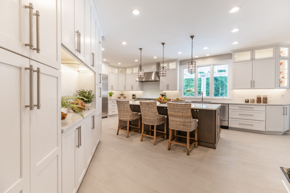 Functional Glamour with a new Kitchen Remodel in Fairfax Station VA ...