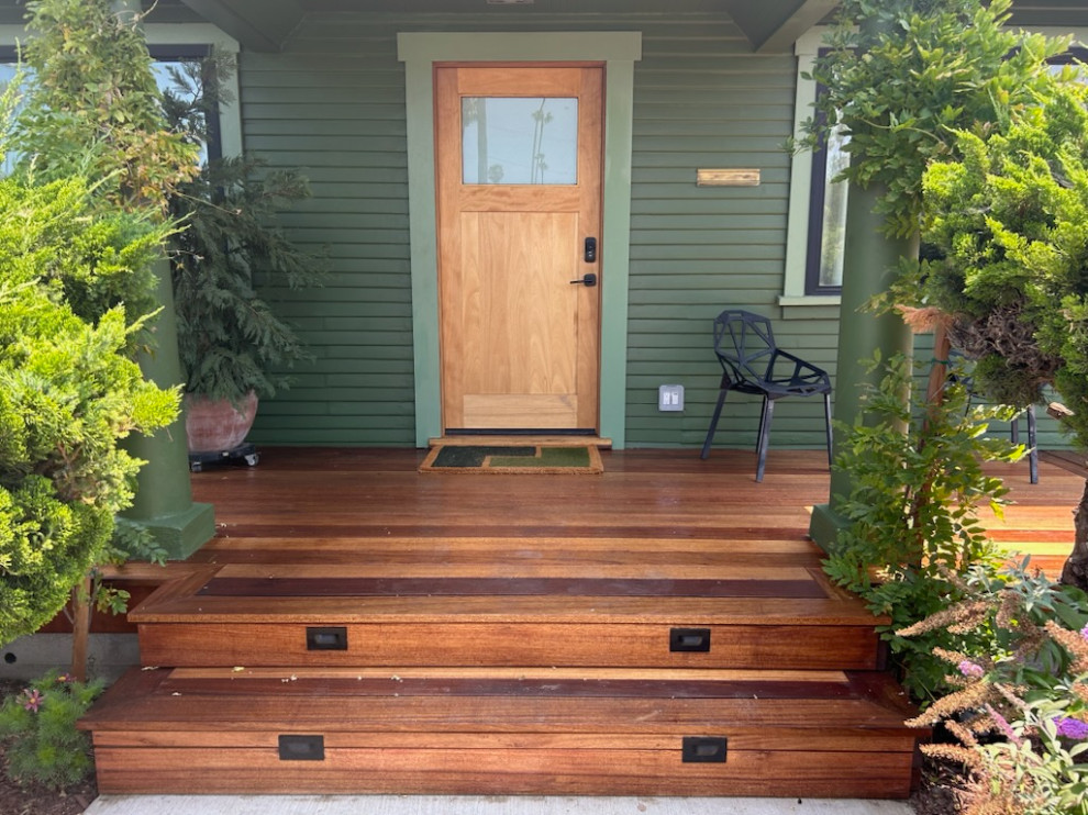 Decking.  Before and after