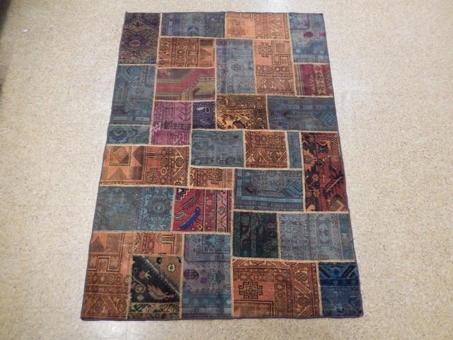 Consigned, Traditional Rug, Multi-Color, 5'x8', Gabbeh, Handmade Wool