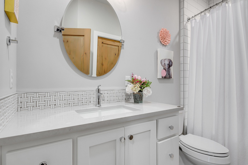 Bathroom - transitional bathroom idea in Austin