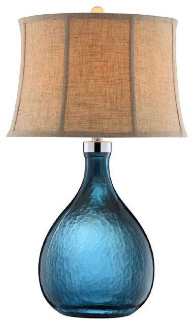 Ariga Glass Table Lamp Contemporary, Broyhill Crystal Table Lamps Home Goods