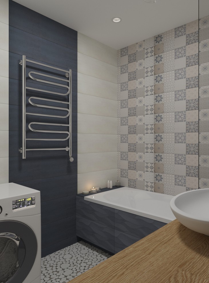 Дизайн ванной комнаты проект "И"