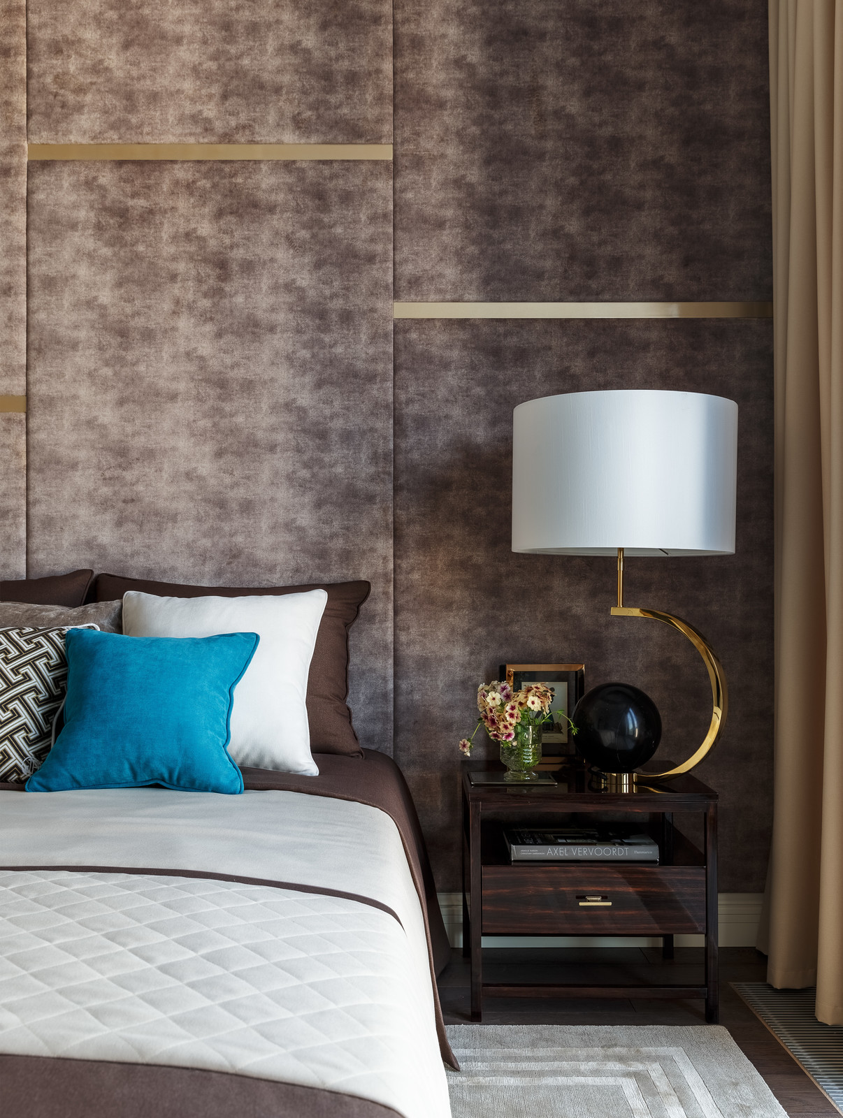 Лаконичная роскошь - квартира в стиле арт-деко в ЖК "Balchug Residence"