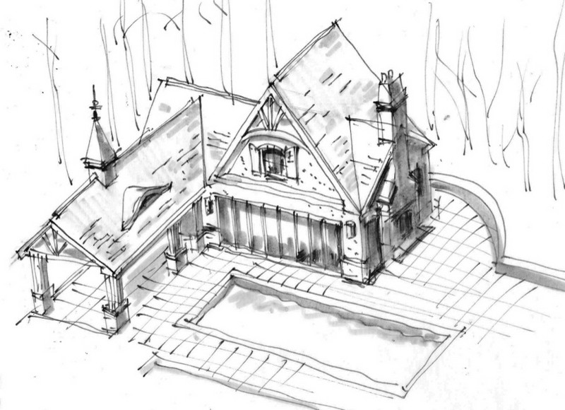 Landscape Design | Hand Sketched Concepts