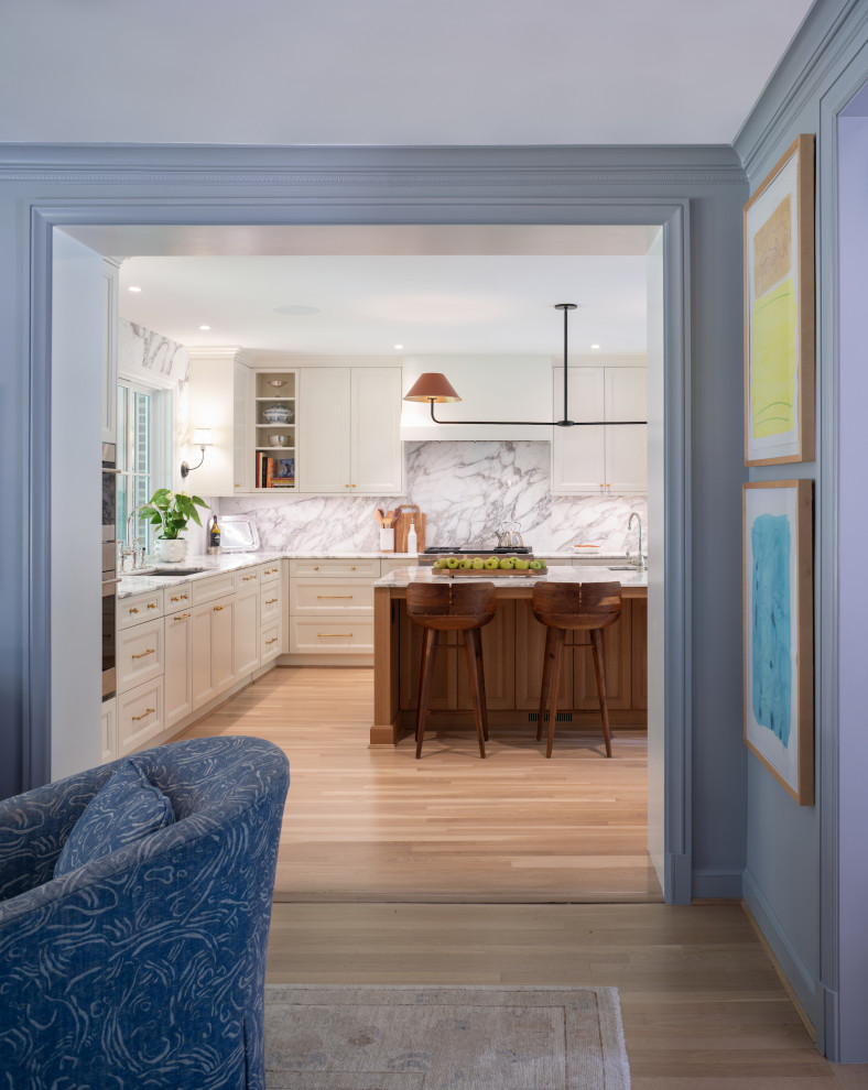 Transitional kitchen photo in DC Metro