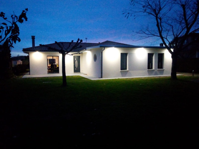 Extension de maison individuelle trendy-hus-og-facade