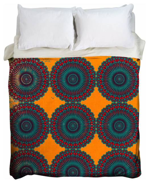 Taj Mahal Boho Handwoven Moroccan Duvet Cover Ubu Republic