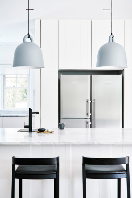Open Floor Plan Redo skandinavisk-koekken