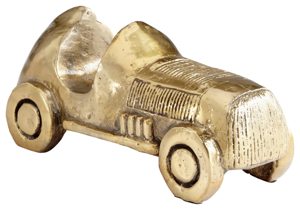 Cyan Automobile Token 11235, Aged Brass