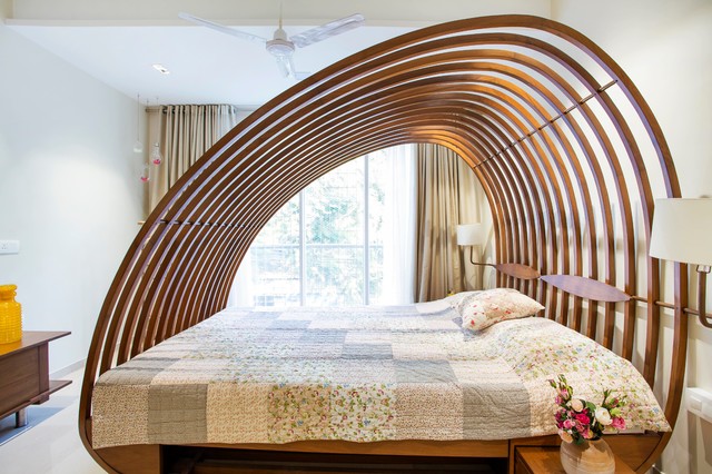 Suburban Luxury contemporaneo-dormitorio