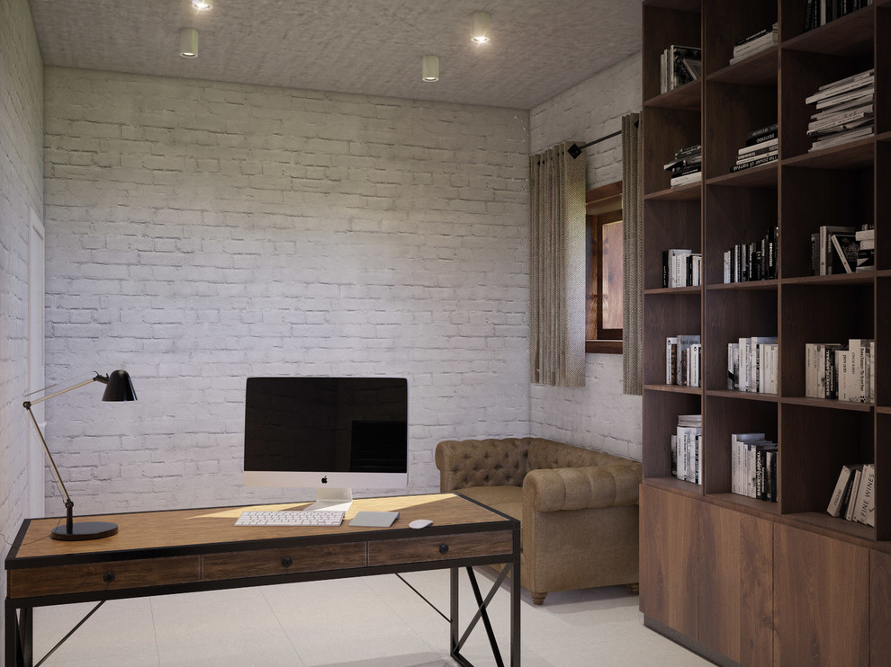 цокольный этаж, кабинет