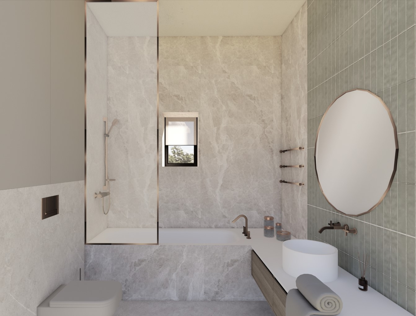 Shades of nature (интерьер)