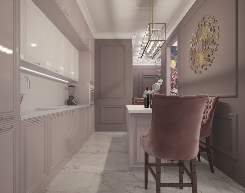 Розовое ар-деко