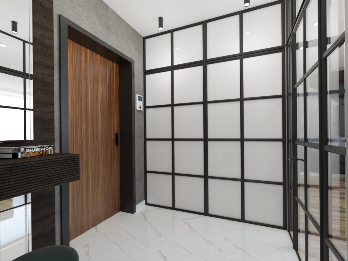 Дизайн-проект двухкомнатной квартиры в стиле Лофт