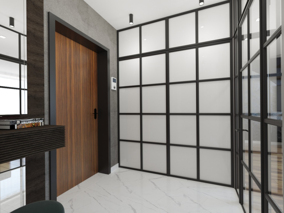 Дизайн-проект двухкомнатной квартиры в стиле Лофт