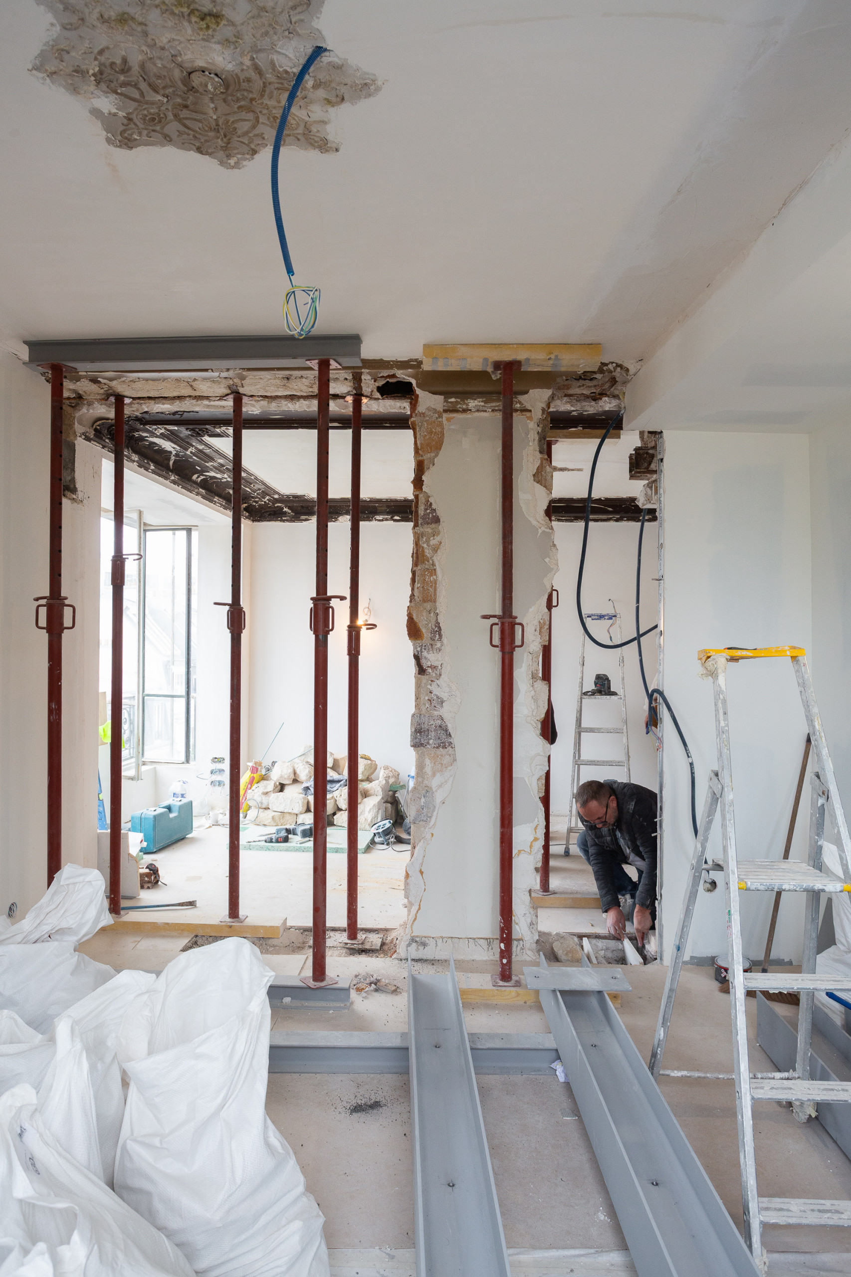 OUVERTURE DE MUR PORTEUR