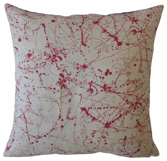 raspberry colored pillows