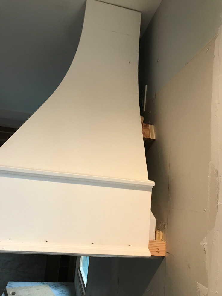 Help! Range hood not deep enough?!