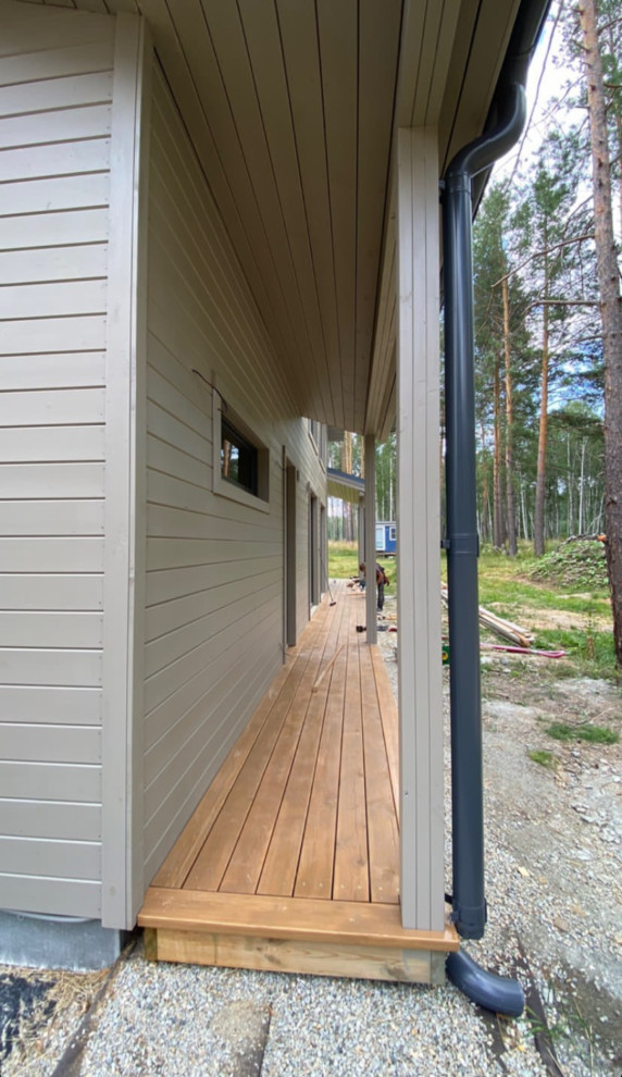 Каркасный 2х этажный дом