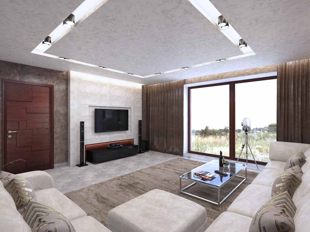 Дизайн интерьера коттеджа в Бурцево