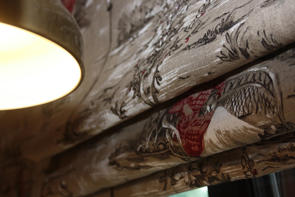 Собранная штора