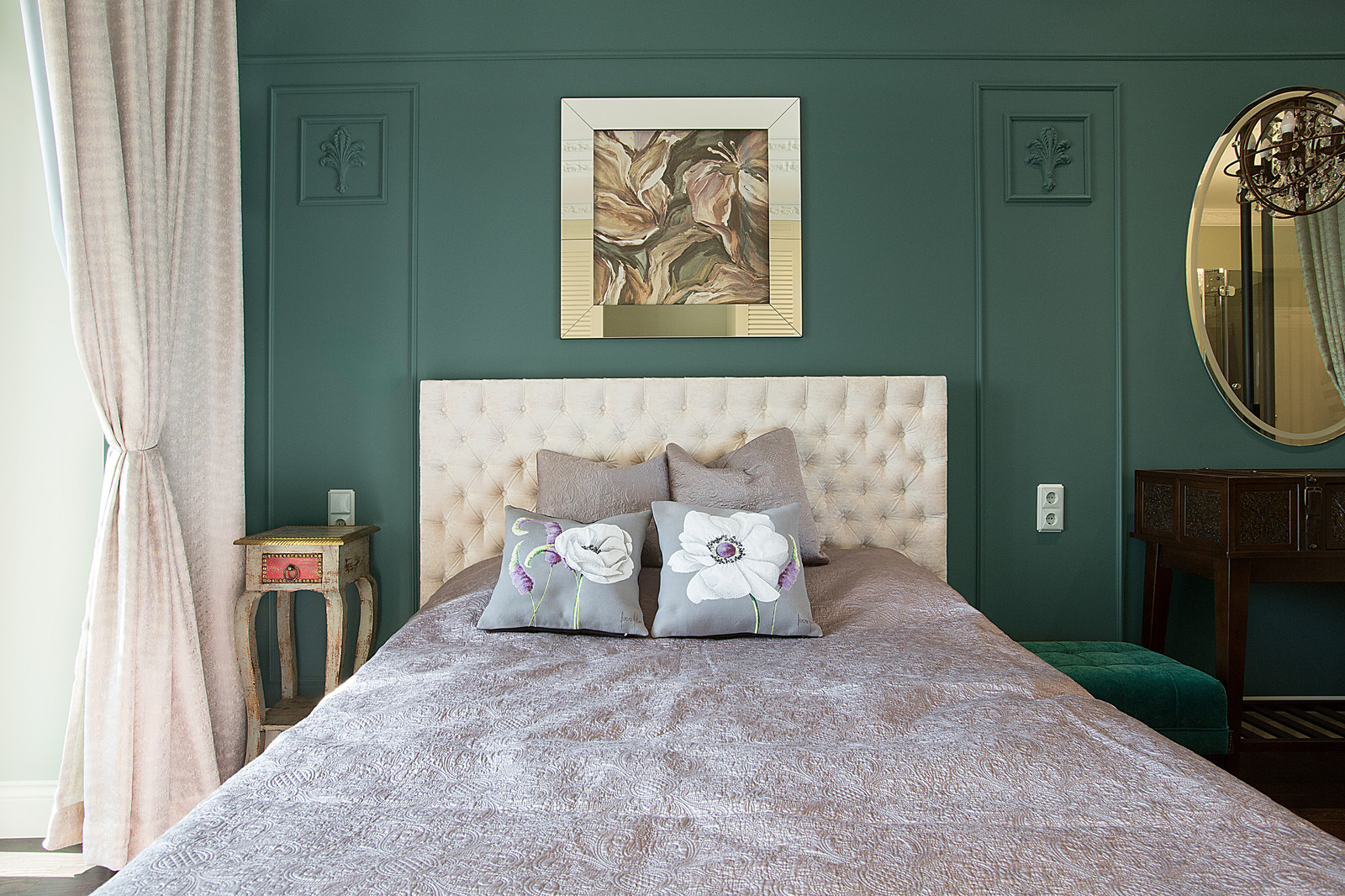 Трехкомнатная квартира с винтажными акцентами