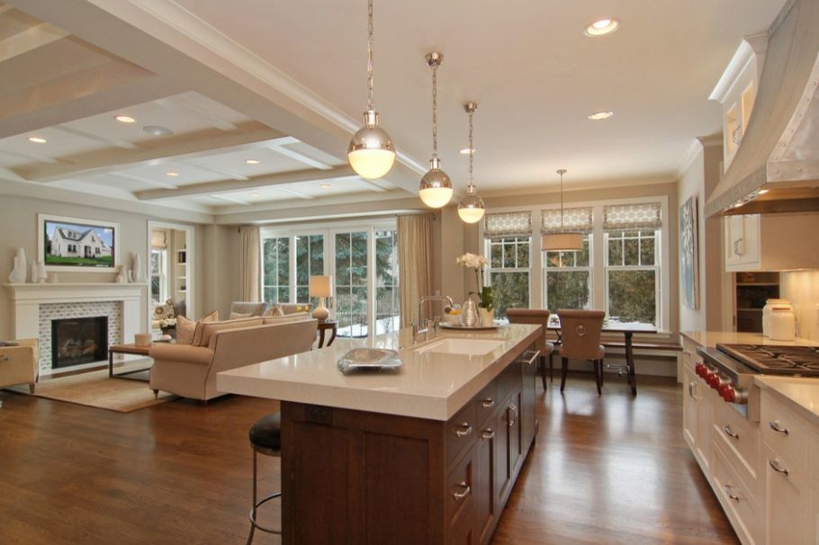 Example of a minimalist kitchen design in DC Metro