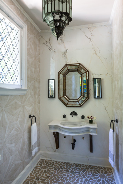 Eclectic Home mediterran-gaestetoilette
