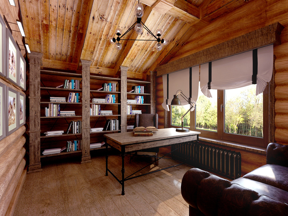 Лесной домик в стиле кантри