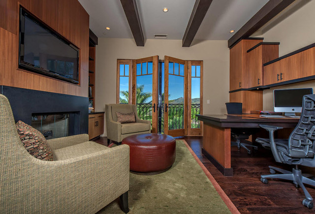 Phoenix Rising contemporary-home-office