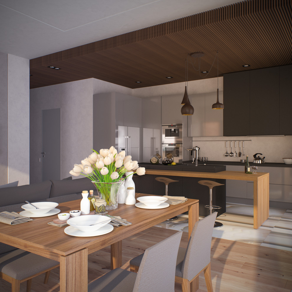 В теплых оттенках серого