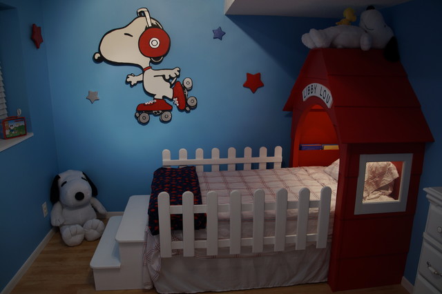 Snoopy Bedroom - Traditional - Kids - Minneapolis - by tots spot