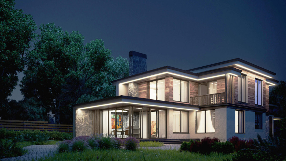 Современный дом, Шале