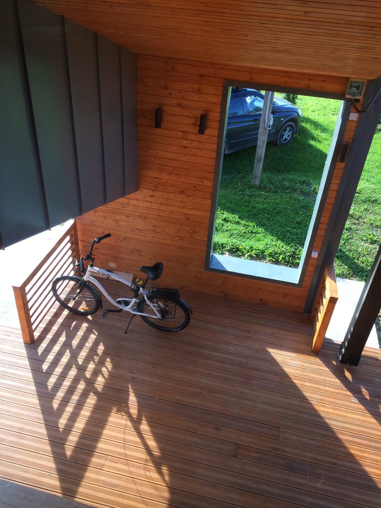 Деревенский дом в современном стиле