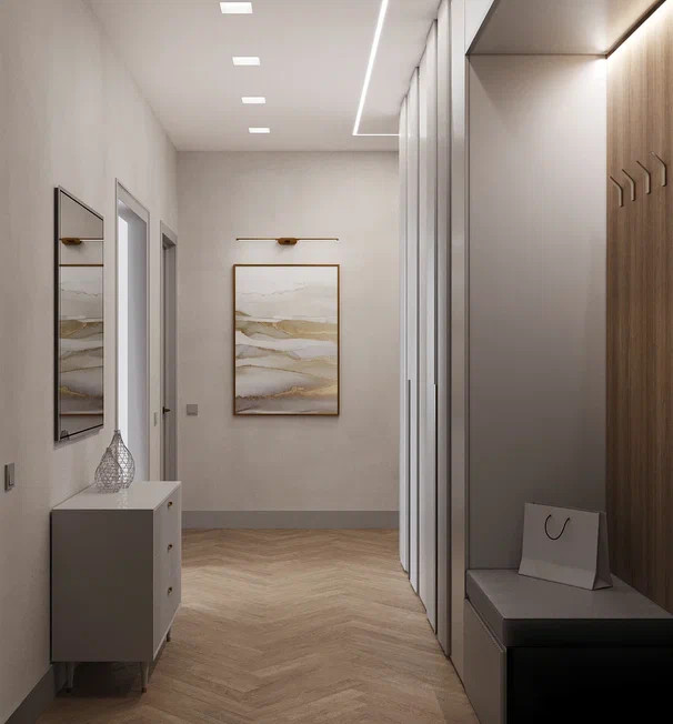 Ремонт квартиры 101 м2 для семьи из трех человек