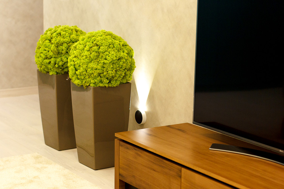 Гостиная. Реализация. Квартира для молодых и успешных