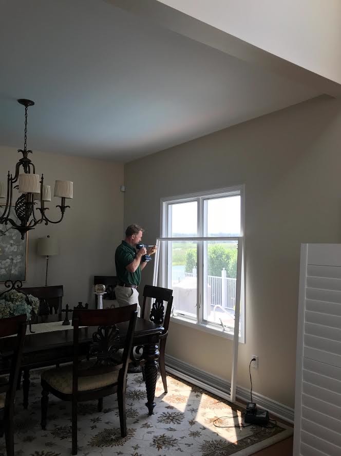 Plantation Shutter installation