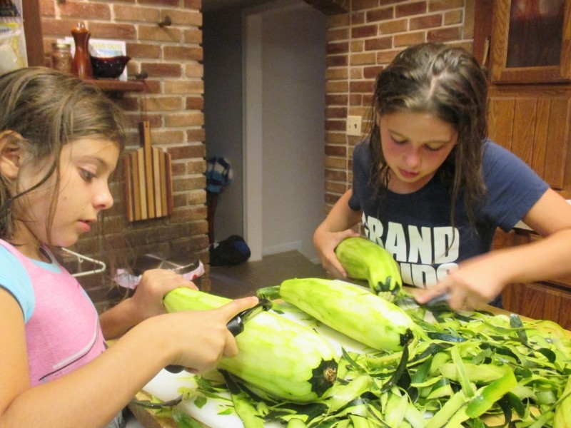 Dehydrating Zucchini- Make Pineapple Zucchini Candy!