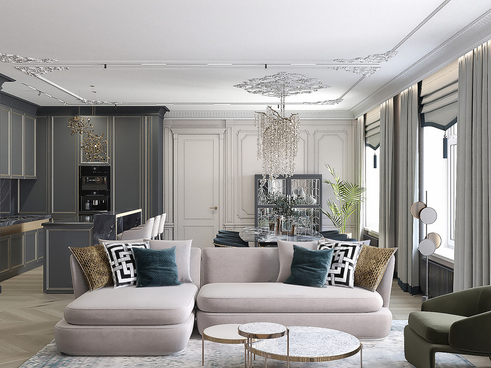 Квартира в классическом стиле
