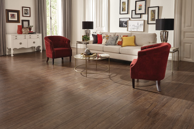 Dream Home 12mm Riverbank Oak Laminate Flooring Traditional