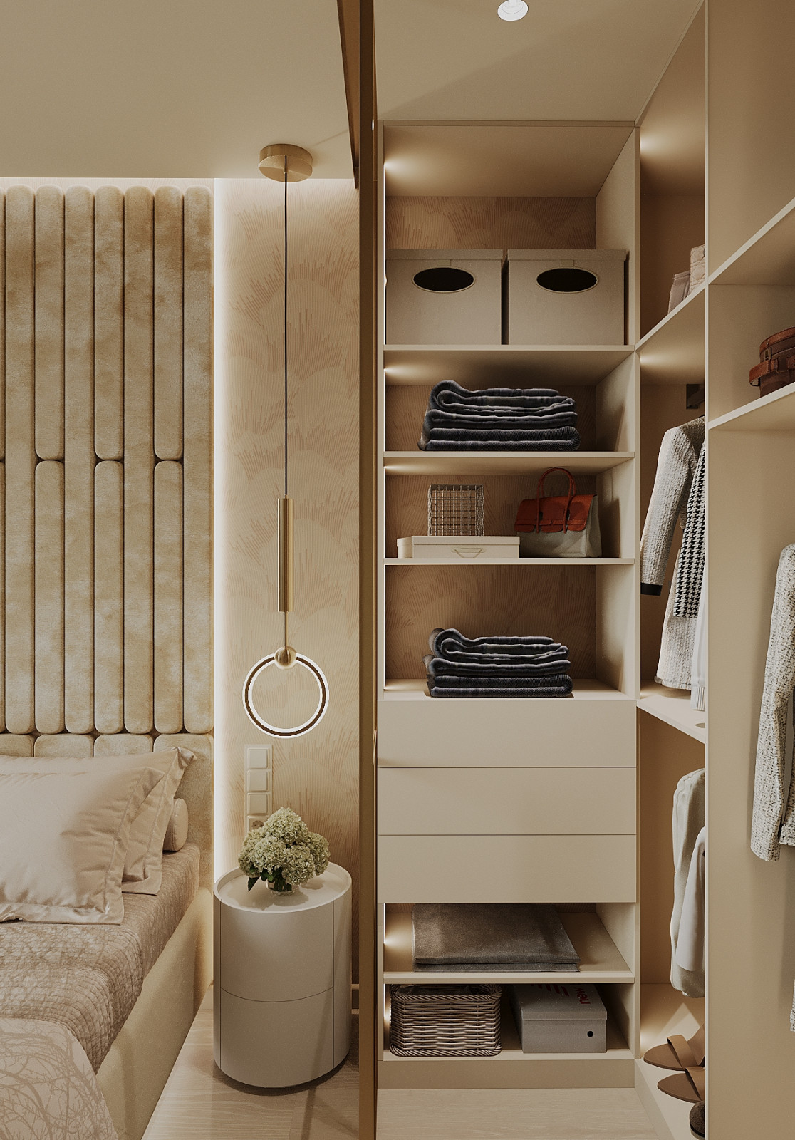 Интерьер 4-ёх комнатной квартиры_ "VANILLA LATTE"