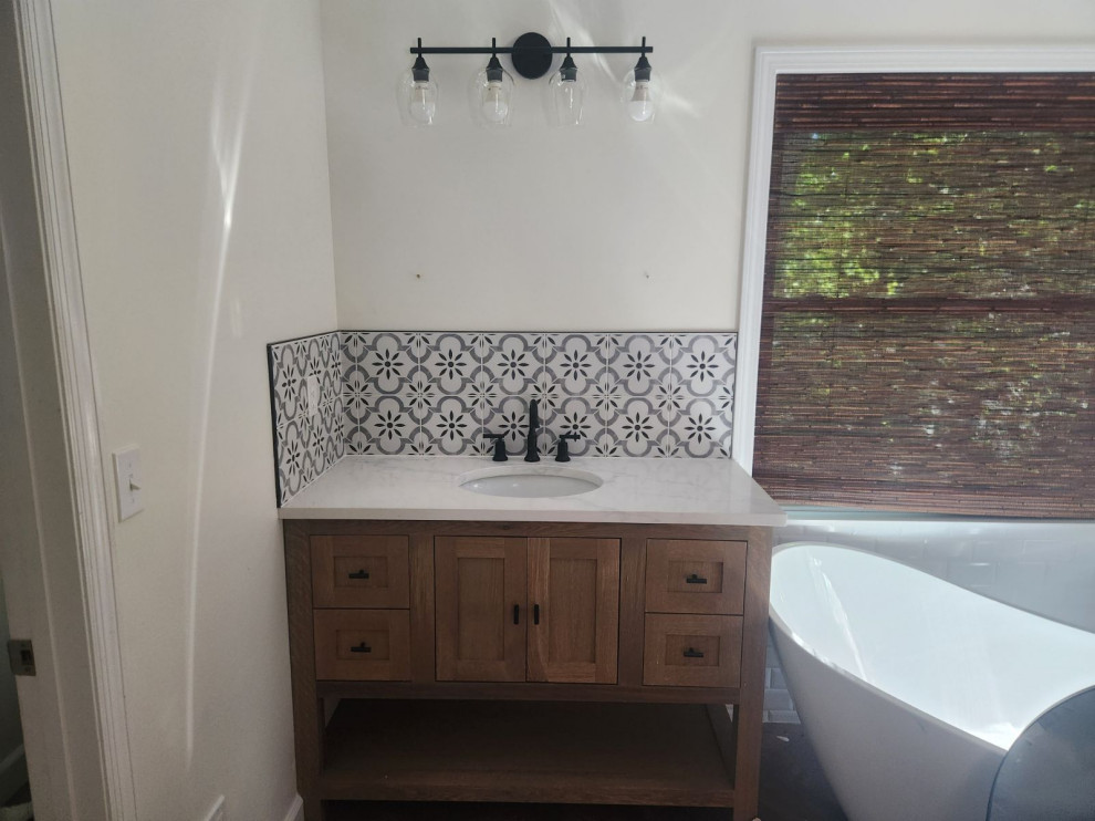 Bathroom and Custom Vanity