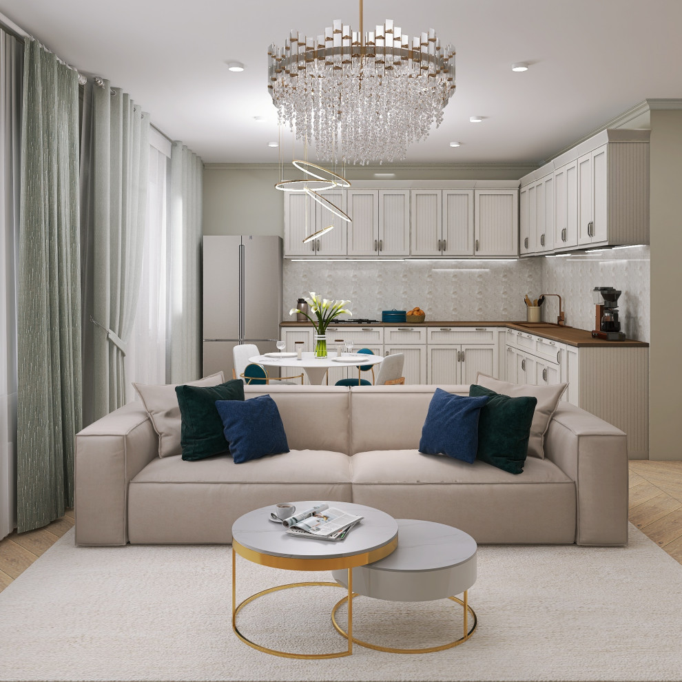 Двухкомнатная квартира для творческих людей.