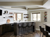 Transitional Home Bar by R|House Design Build