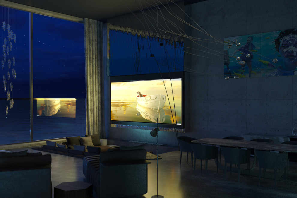 Кино на пляже