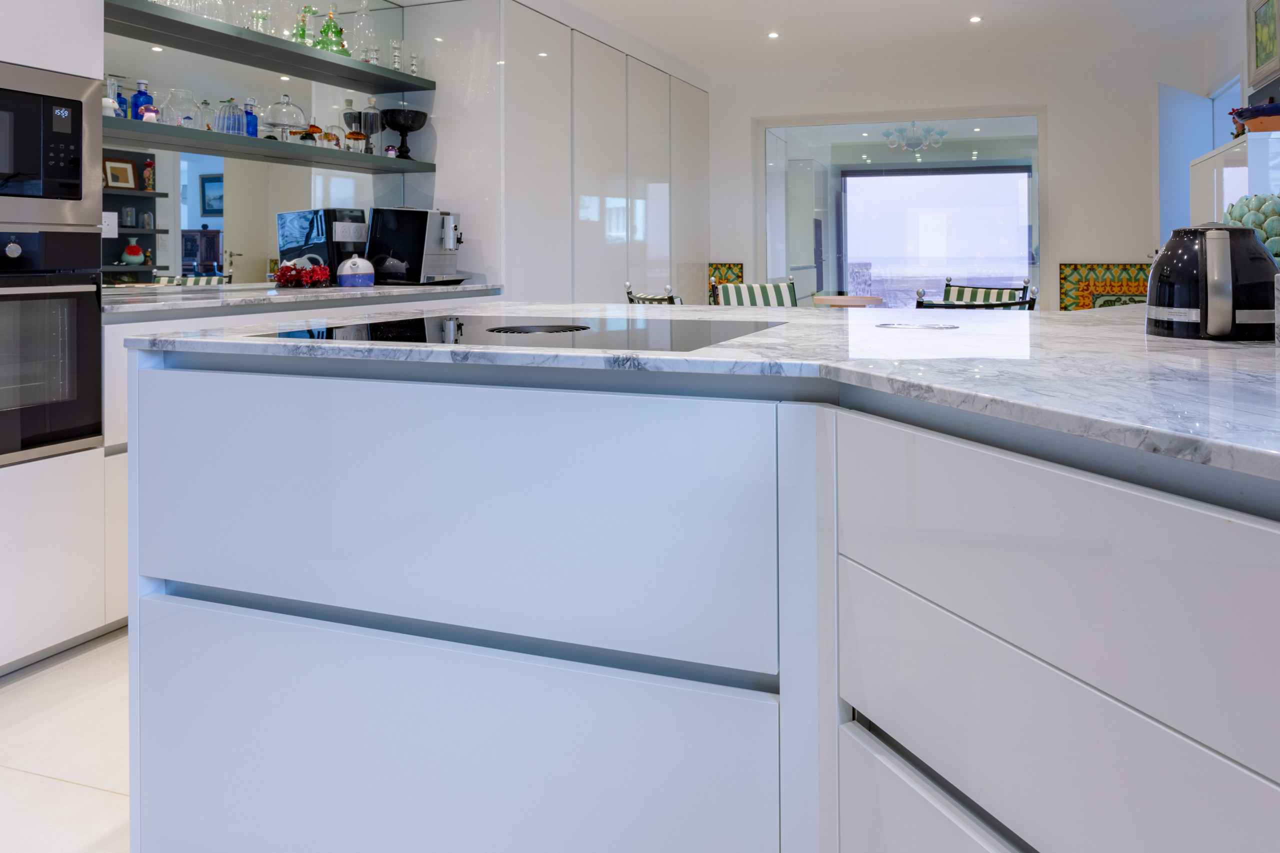 Création d'une cuisine atypique dans une maison d'architecte