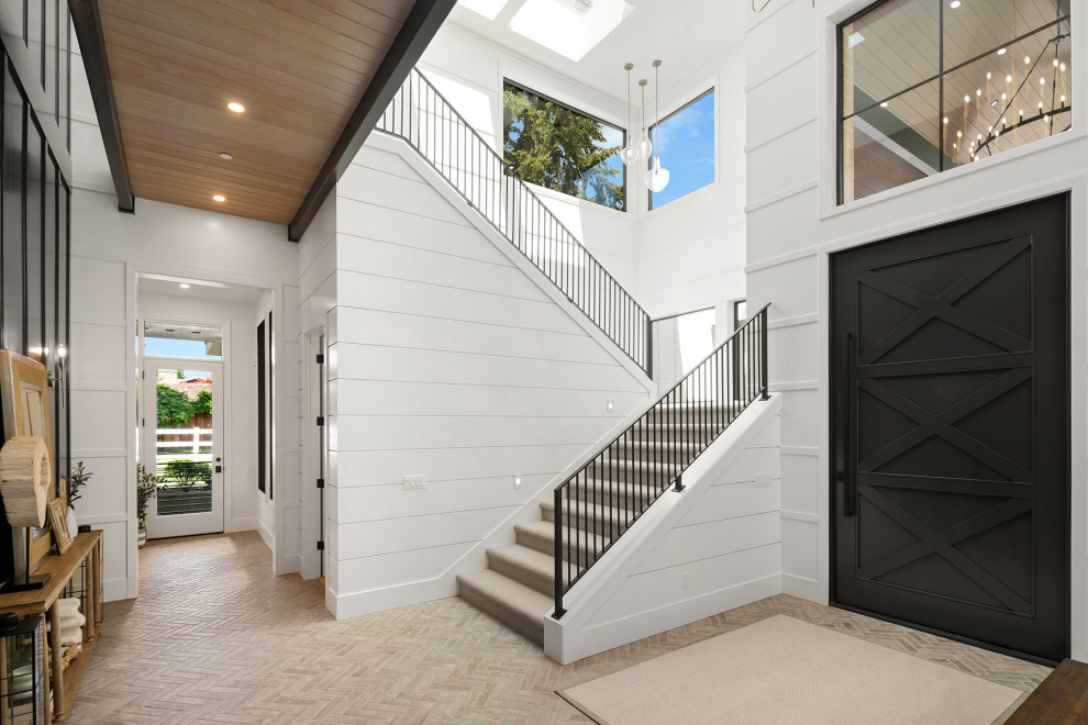 Silver Spurs - Transitional - Staircase - Seattle - by Enfort Homes | Houzz