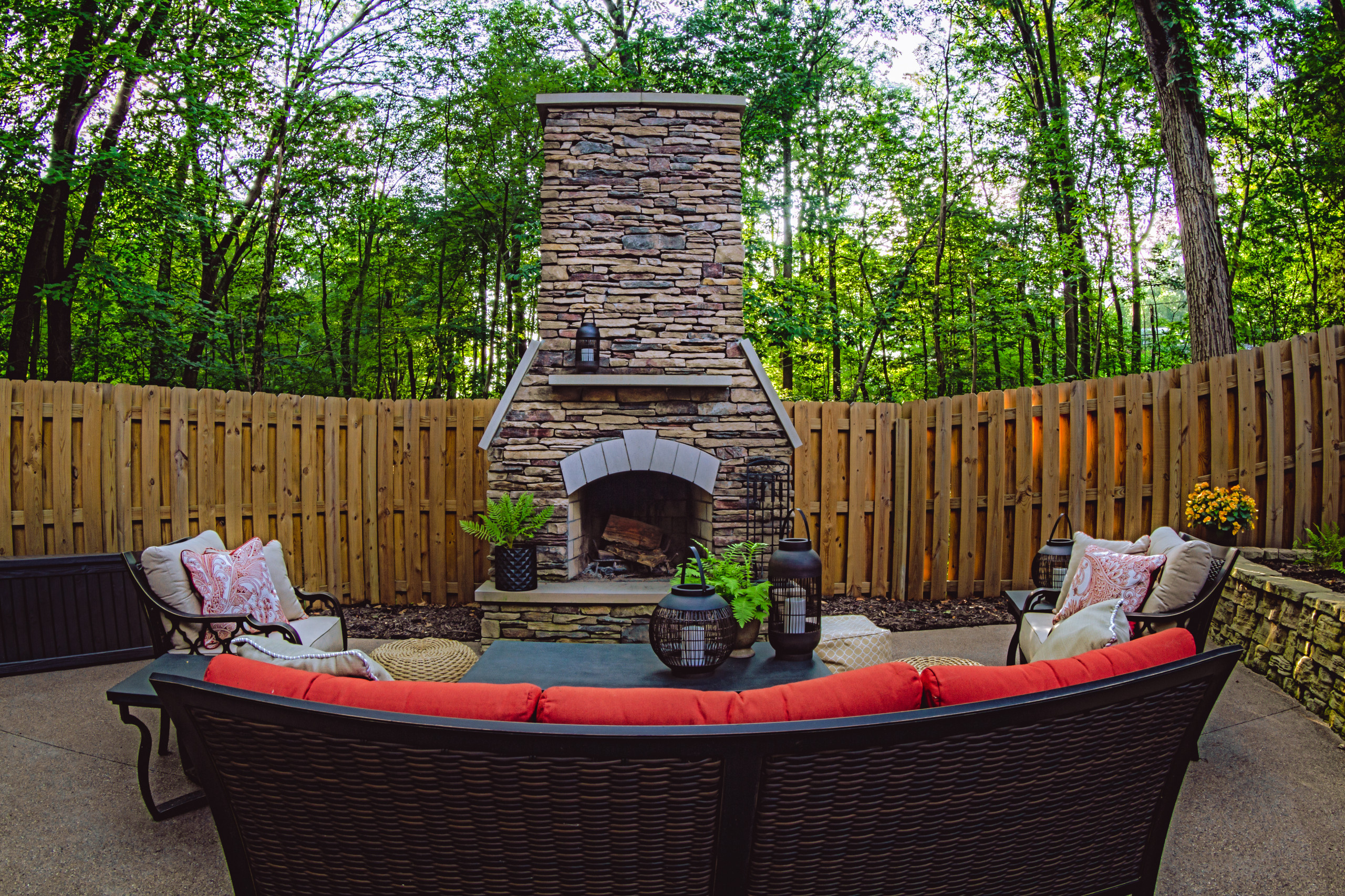 Sewickley Wooded Backyard