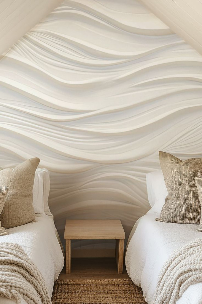 Bedroom Accent Wall Waves